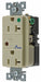 Receptacle Ivory 20 A 2P3W Side 1PK