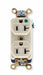 Receptacle Duplex 20A 5-20R 125V Ivory