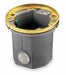 Floor Box Cast Iron Round 18.5 cu in.