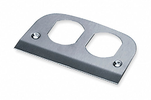 Above Floor Fitting Aluminum 2-Gang