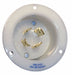 Flg LckInl 20 A White L15-20P Steel