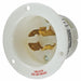 Flg LckInl 20 A White L16-20P Steel