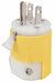 Straight Blade Plug 15A 5-15P Yellow