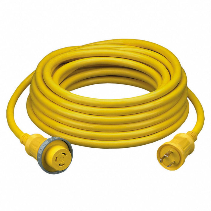 ShorePowerCable 25ft Yellow 10AWG Round