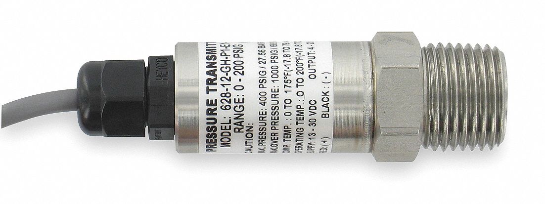 Pressure Transmitter 0 to 15 psia 1/2 in