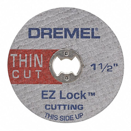 EZ Lock Thin Cut Wheel 1 1/2 in Dia PK5