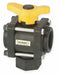 Manual 3-Way Ball Valve 1 1/2 Polypro