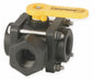 Manual 3-Way Ball Valve 1 Polypro