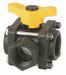 Manual 3-Way Ball Valve 1 1/2 Polypro