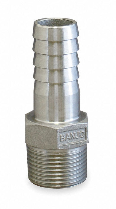 Barbed Hose Fitting Hose ID 1/2 NPT