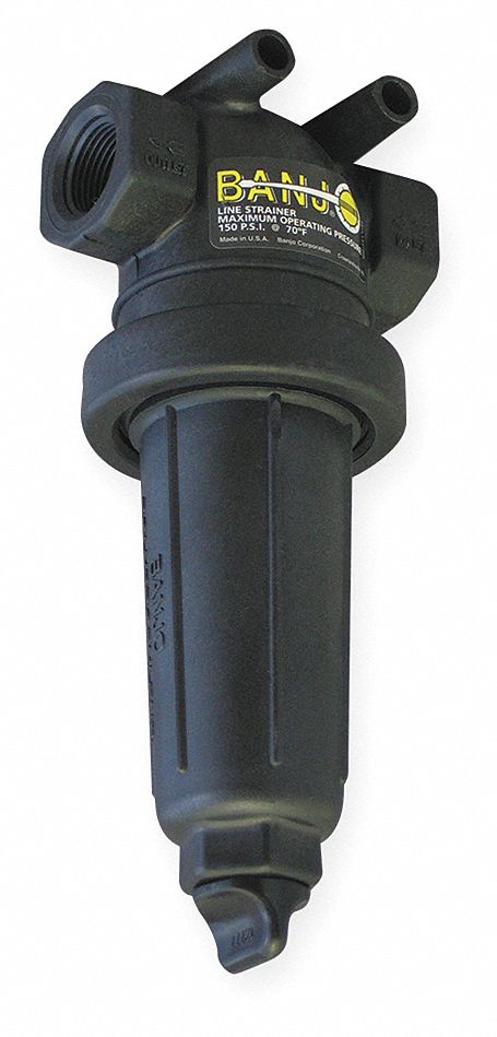 Inline Strainer 9 in H 297 micron