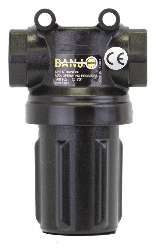 Inline Strainer 4 1/4 in H 177 micron