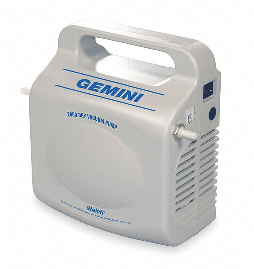 Vacuum Pump 1/200 hp 0.5 cfm 22.4 in Hg
