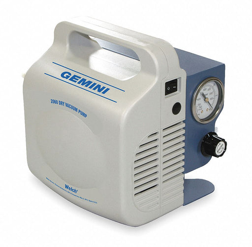 Vacuum Pump 3/8 hp 0.5 cfm 22 in Hg