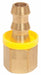 Push on Hose Fitting 3/8 x3/8 BarbxNPTF
