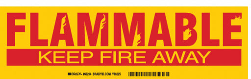 Label 3 1/2 in x 12 in Polyester
