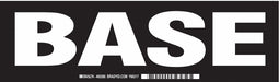 Label 3 1/2 in x 12 in Polyester