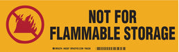 Label 3 1/2 in x 12 in Polyester