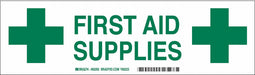 Label 3 1/2 in x 12 in Polyester