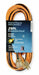 Ext.Cord 25ft Blk/Org 14AWG Round