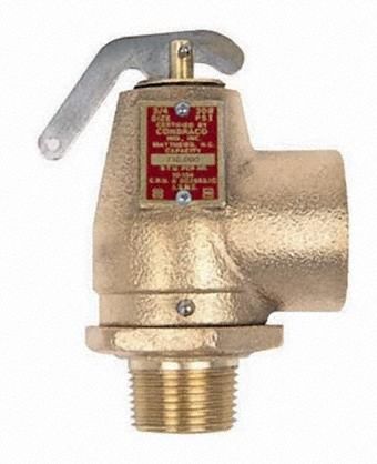 Safety Relief Valve 1 In 15 psi