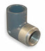 Elbow Brass 1/2 in Pipe Size FNPT