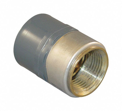 Transition Brass 1 1/4 Pipe Size FNPT