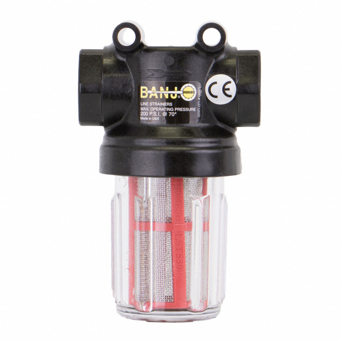Inline Strainer 4 1/4 in H 595 micron