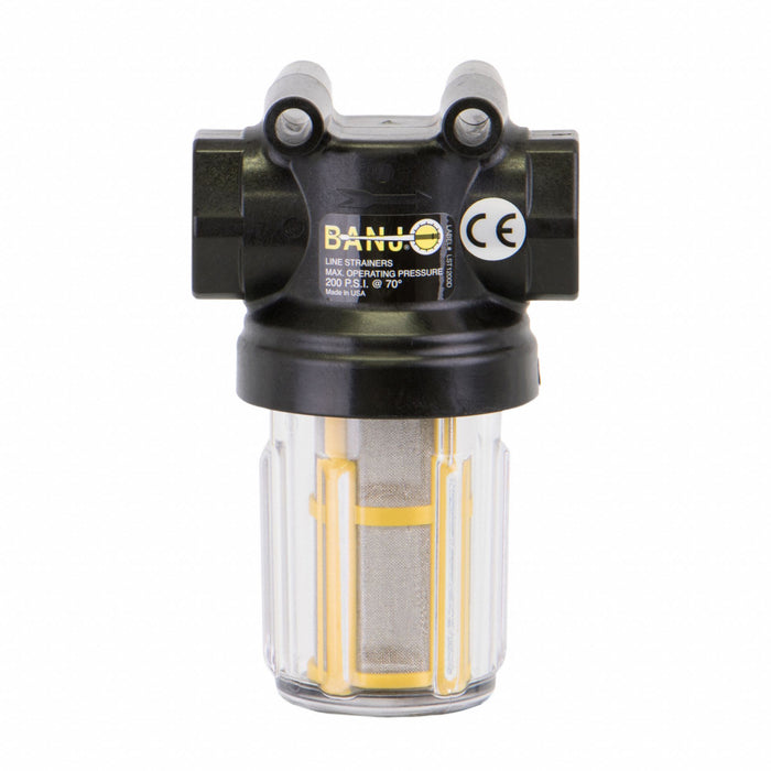 Inline Strainer 4 1/4 in H 177 micron