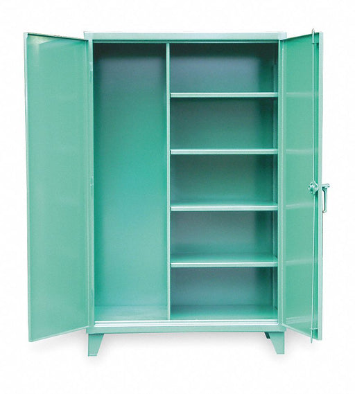 K4850 Strg Cab 78 x48 x24 Green 4Shlv
