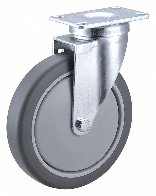 PlateCaster Swivel Polyurethane 7 5/16 H