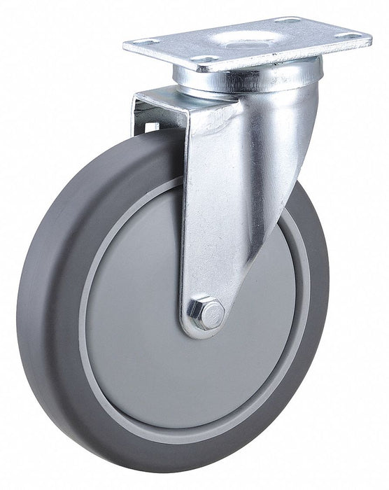 PlateCaster Swivel Polyurethane 7 5/16 H