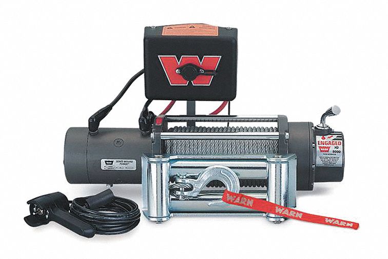 Electric Winch 4-3/5HP 12VDC