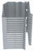 Wire Duct Corner Duct Gray 5.33W x 4D