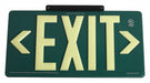 Exit Sign 8 5/8 in x 15 7/8 in Plastic