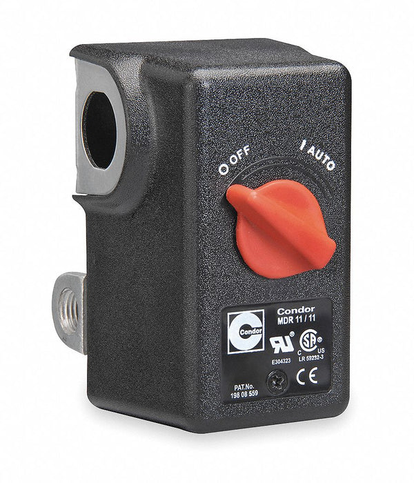 PressureSwitch Auto/Off DPST 50-200psi
