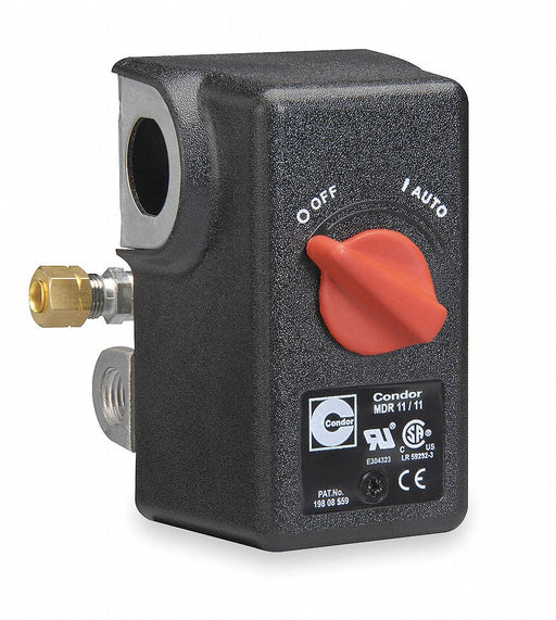 PressureSwitch Auto/Off DPST 25-160psi