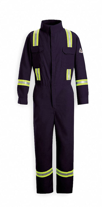 H0471 FR Coverall Reflective Trim Navy L HRC1