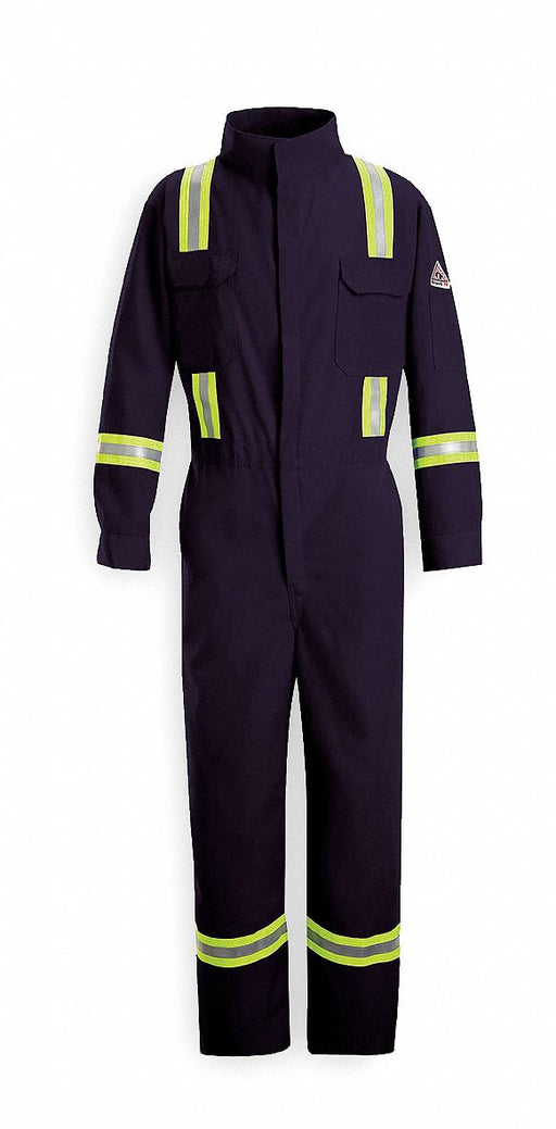 FR Coverall Reflective Trim Navy M HRC1