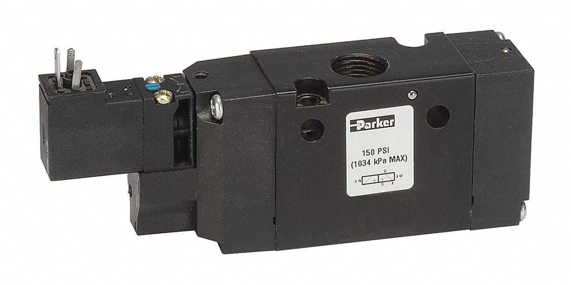 Solenoid Air Con Valve Three-Way 145 psi