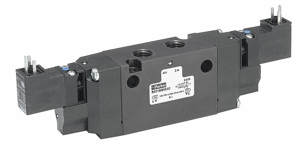 Solenoid Air Con Valve Four-Way 145 psi