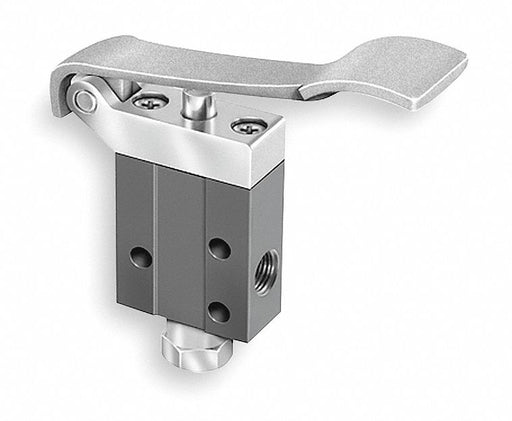 Manual Air Control Valve Lever Black