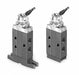 Manual Air Control Valve Toggle Silver