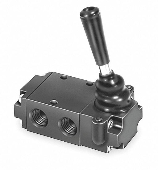 Manual Air Control Valve Lever Black