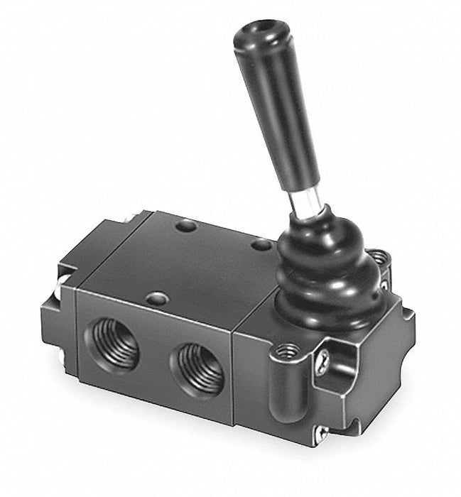 Manual Air Control Valve Lever Black