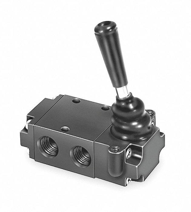 Manual Air Control Valve Lever Black