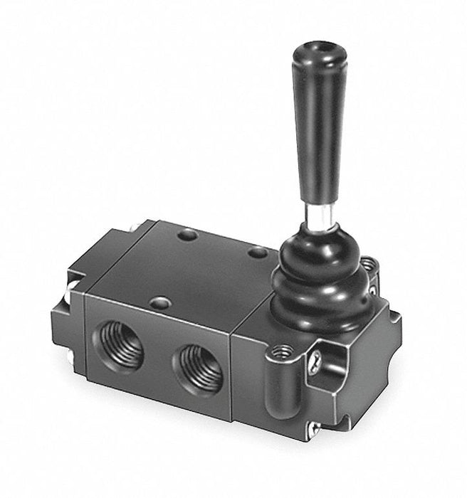 Manual Air Control Valve Lever Black