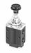 Manual Air Control Valve Button Black