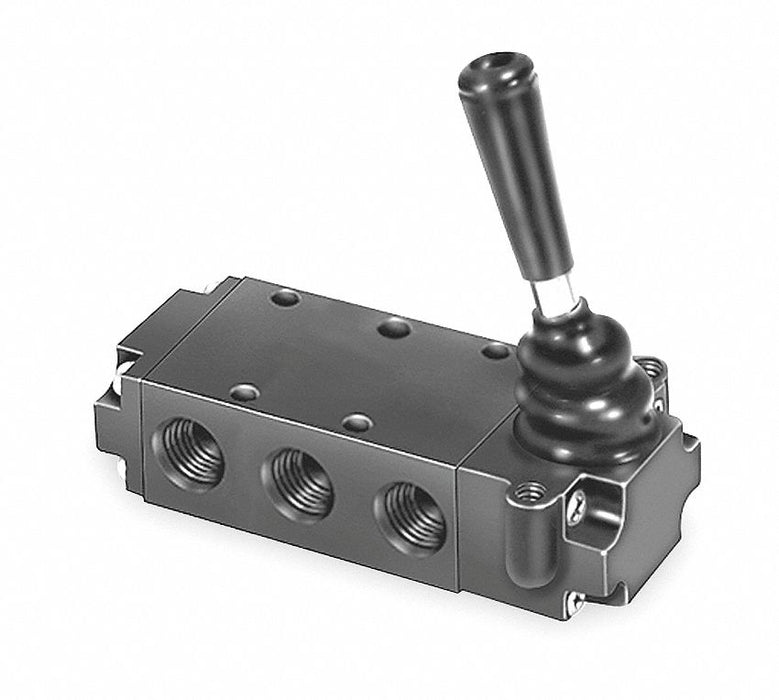 Manual Air Control Valve Lever Black