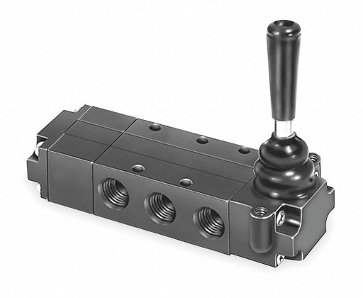Manual Air Control Valve Lever Black